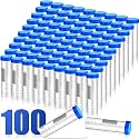 Xuhal 100 Counts 50ml Centrifuge Tubes, 28 x 116 Mm, Plastic Tubes, Blue