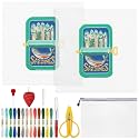 XunYee 25 Pcs Sardine Squad Needlepoint Kit for Beginners Adults Starters