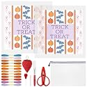 XunYee 28 Pcs Halloween Trick or Treat Needlepoint Kit for Beginners Adults