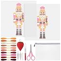 XunYee 40 Pcs Nutcracker Soldier Needlepoint Kit for Beginners Adults