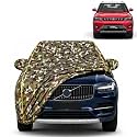 Xuv 300 100% Waterproof Car Cover | Dustproof Sun Protection Cover | Soft Cotton Lining | Triple Stitched | Mirror Pocket | Antenna Pocket | All Weather Body Cover (Army)
