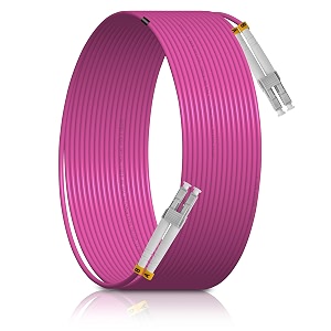 5m165ft lcupc to lcupc mm om4 dx lszh 30mm indoor fiber optic patch cord lc to lc multimode 50125m duplex lc-lc optical fiber jumper cable-xlulu421-5