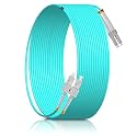 3M/10FT SC/UPC to LC/UPC MM OM3 DX LSZH 3.0mm Indoor Fiber Optic Patch Cord, SC to LC Multimode 50/125μm Duplex SC-LC Optical Fiber Jumper Cable-XSULU321-3
