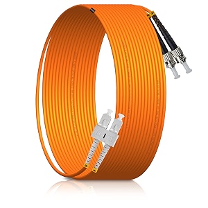 5m165ft scupc to stupc mm om2 dx lszh 30mm indoor fiber optic patch cord sc to st multimode 50125m duplex sc-st optical fiber jumper cable-xsutu221-5