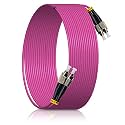 5M/16.5FT SC/UPC to LC/UPC MM OM2 DX LSZH 3.0mm Indoor Fiber Optic Patch Cord, SC to LC Multimode 50/125μm Duplex SC-LC Optical Fiber Jumper Cable-XSULU221-5