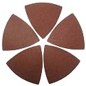 XXGO 60 Pcs 120 Grits 3-1/8 Inch 80mm Triangle Sanding Pads XG8020120