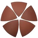 XXGO 60 Pcs 240 Grits 3-1/8 Inch 80mm Triangle Oscillating Sandpaper