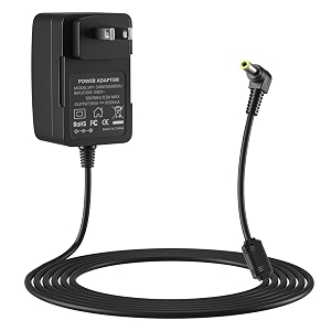 95v acdc adapter for casio power supply charger for casio piano keyboard - only compatible for listed models 82 ft long cord 95v 1a