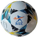 XXUMA WHITE RSE PREMIUM FOOTBALL , SIZE = 5 , PACK OF 1 Football - Size: 5 (Standard, Pack of 1, Blue, White)