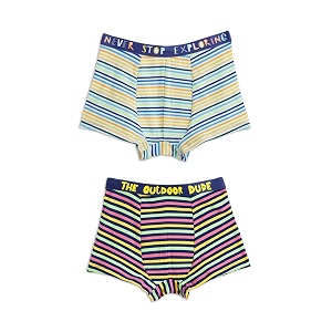 xy life arcade modal trunks for boys relaxed fit stripes