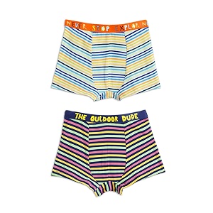 xy life arcade modal trunks for boys relaxed fit stripes