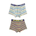 XY Life Arcade Modal Trunks for Boys, Relaxed Fit, Stripes