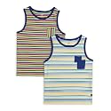 XY Life Boy's Striped Relaxed Fit Vest