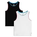 XY Life Primary Tank Top for Girls, Relaxed Fit, Solid