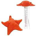XY-WQ Starfish Floating Pool Thermometer with String, Easy-Read