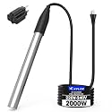 Xyloz 2000W Immersion Water Heater for Small Pool, Portable Water Heater