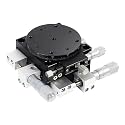 XYR axis 90 * 90mm LS90-LM Displacement Platform Manual 3-axis Adjustment