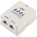 XYWHPGV RJ11 Telephone Adapter for Connecting ADSL Cable to Telephone Line (477ef 84671 16090 d1313 7f7a6 078e2