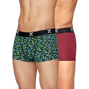 XYXX Cloudsoft Micromodal Shuffle Trunks for Men
