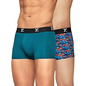 XYXX Cloudsoft Micromodal Shuffle Trunks for Men