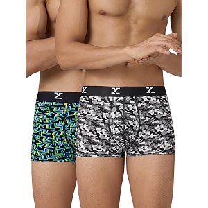 XYXX Cloudsoft Micromodal Shuffle Trunks for Men