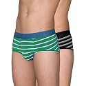 XYXX Cloudsoft Micromodal Stripes Linea Briefs for