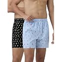 XYXX Men's Remix Regular Fit Cotton Printed Boxer with Dual Pocket &amp; No Marks Waistband (Pack of 2)
