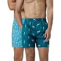 XYXX Men's Remix Regular Fit Cotton Printed Boxer with Dual Pocket &amp; No Marks Waistband (Pack of 2)