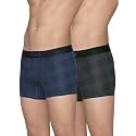 XYXX Men39s Modal Checkered Trunks Slim Fit