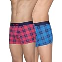 XYXX Men39s Modal Checkered Trunks Slim Fit