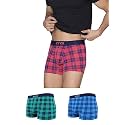 XYXX Men39s Modal Checkered Trunks Slim Fit