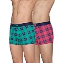 XYXX Men39s Modal Checkered Trunks Slim Fit