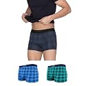 XYXX Men39s Modal Checkered Trunks Slim Fit