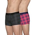 XYXX Men39s Modal Checkered Trunks Slim Fit