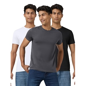 XYXX Mens Pace Regular Fit Crew Neck