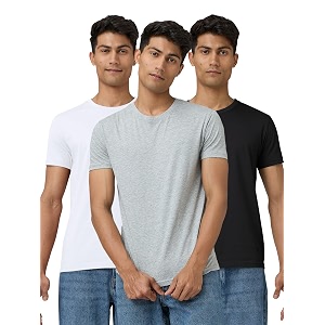 XYXX Mens Pace Regular Fit Crew Neck