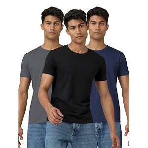 XYXX Mens Pace Regular Fit Crew Neck