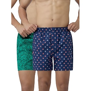 xyxx men39s remix regular fit cotton printed boxer with dual pocket amp no marks waistband pack of 2