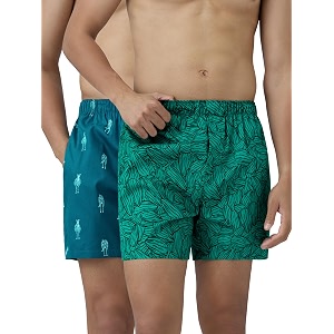 xyxx men39s remix regular fit cotton printed boxer with dual pocket amp no marks waistband pack of 2