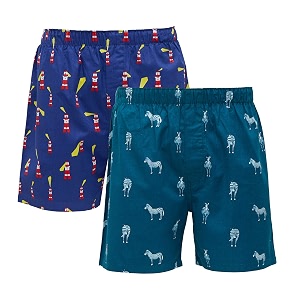xyxx men39s remix regular fit cotton printed boxer with dual pocket amp no marks waistband pack of 2