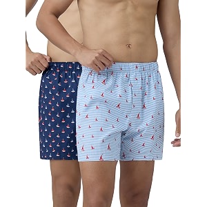 xyxx men39s remix regular fit cotton printed boxer with dual pocket amp no marks waistband pack of 2