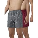 XYXX Men's Remix Regular Fit Cotton Printed Boxer with Dual Pocket &amp; No Marks Waistband (Pack of 2)