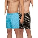 XYXX Men's Remix Regular Fit Cotton Printed Boxer with Dual Pocket &amp; No Marks Waistband (Pack of 2)