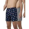 XYXX Men's Remix Regular Fit Cotton Printed Boxer with Dual Pocket &amp; No Marks Waistband (Pack of 2)