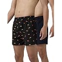 XYXX Men's Remix Regular Fit Cotton Printed Boxer with Dual Pocket &amp; No Marks Waistband (Pack of 2)