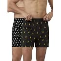 XYXX Men's Remix Regular Fit Cotton Printed Boxer with Dual Pocket &amp; No Marks Waistband (Pack of 2)