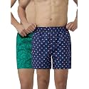 XYXX Men's Remix Regular Fit Cotton Printed Boxer with Dual Pocket &amp; No Marks Waistband (Pack of 2)