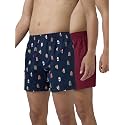 XYXX Men's Remix Regular Fit Cotton Printed Boxer with Dual Pocket &amp; No Marks Waistband (Pack of 2)