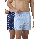 XYXX Men's Remix Regular Fit Cotton Printed Boxer with Dual Pocket &amp; No Marks Waistband (Pack of 2)
