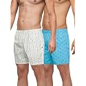XYXX Men's Remix Regular Fit Cotton Printed Boxer with Dual Pocket &amp; No Marks Waistband (Pack of 2)